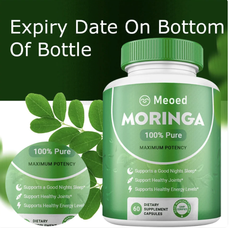 Ancient Roots Co. 100% Pure Moringa Capsules